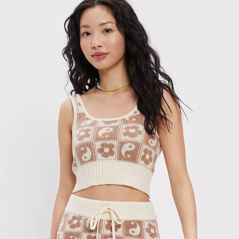 aerie Sweater Knit Crop Top